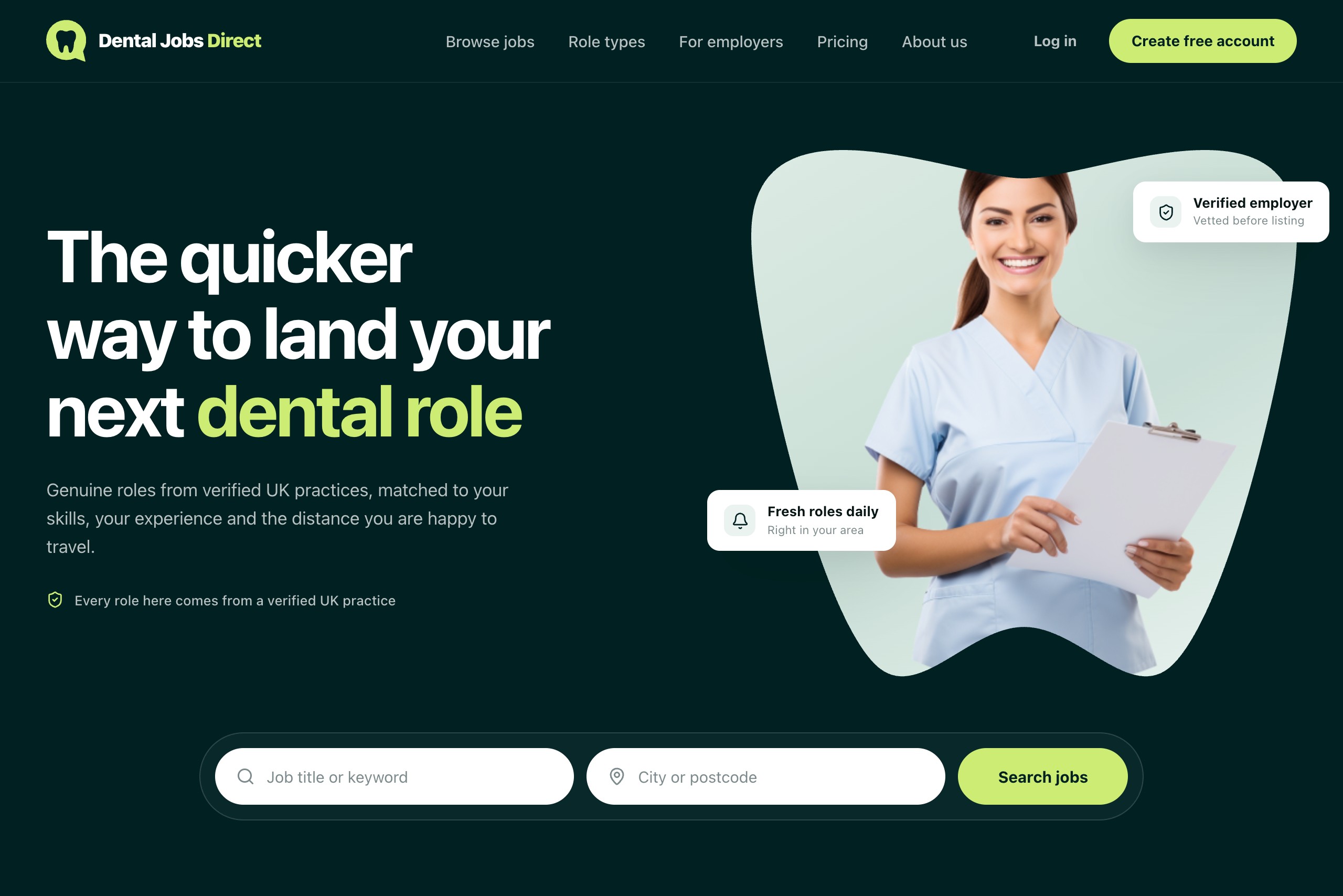 Design 3 — header and hero banner